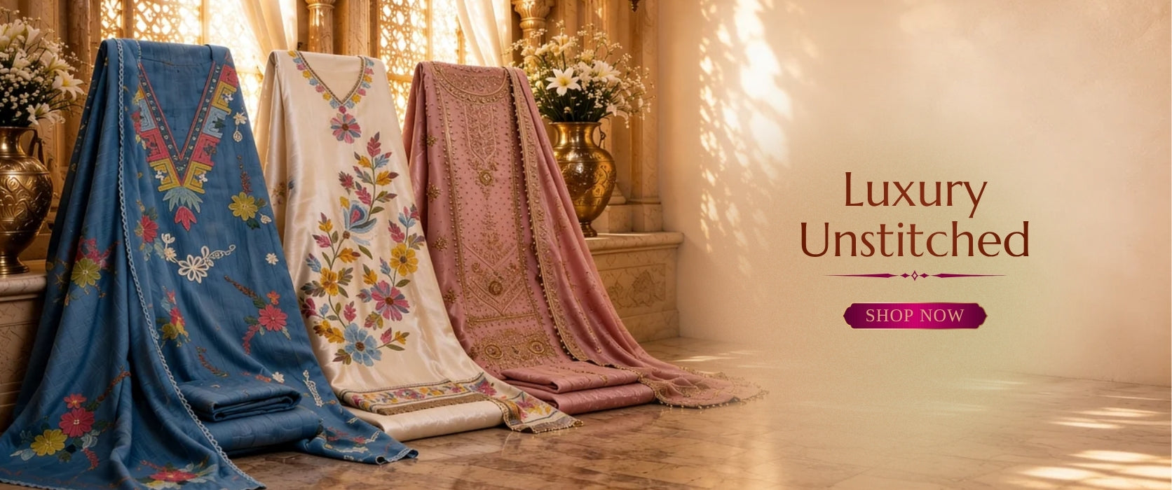 Khatuba stitched collection campaign