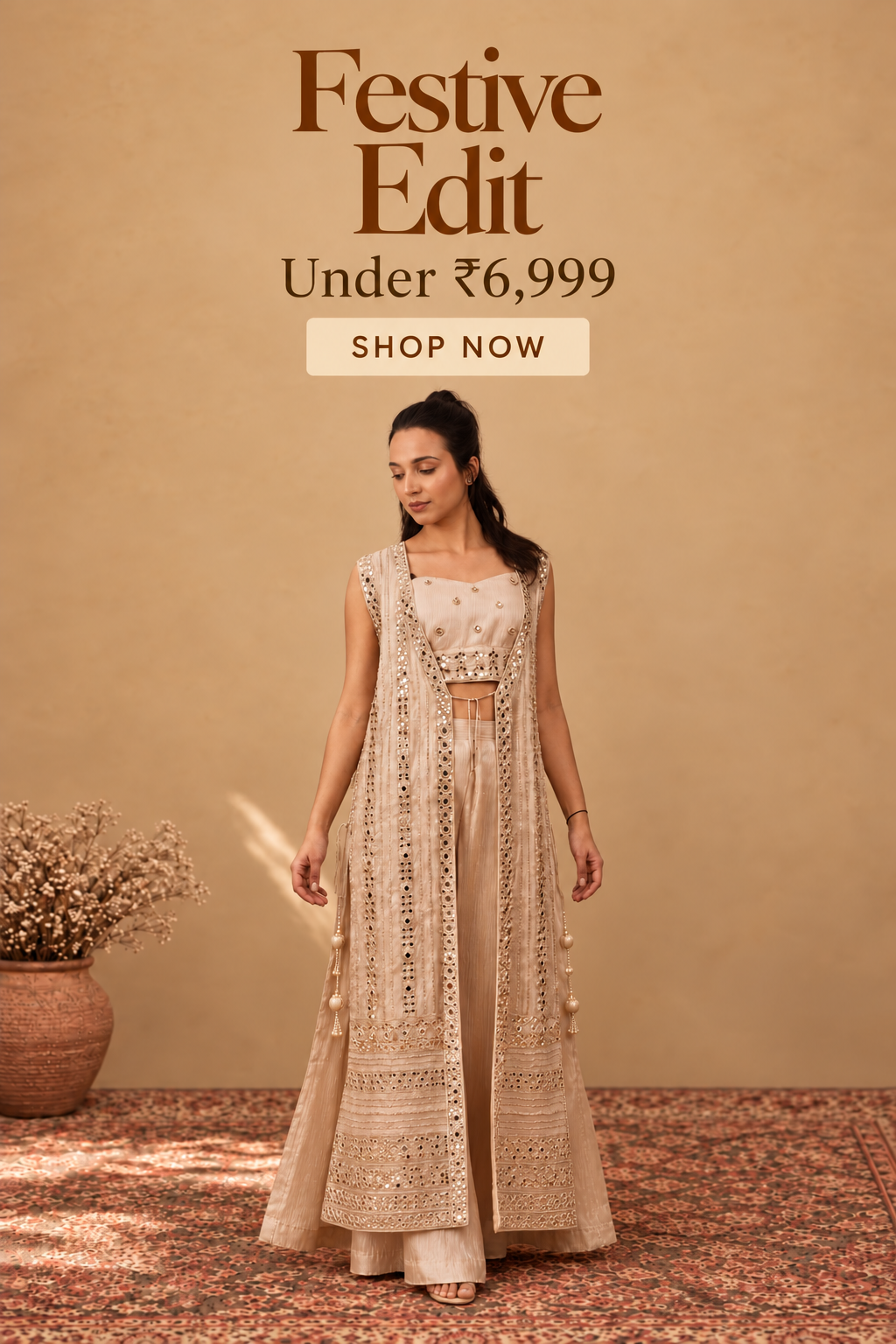 Festive Edit. Under ₹6,999 Shop Now.