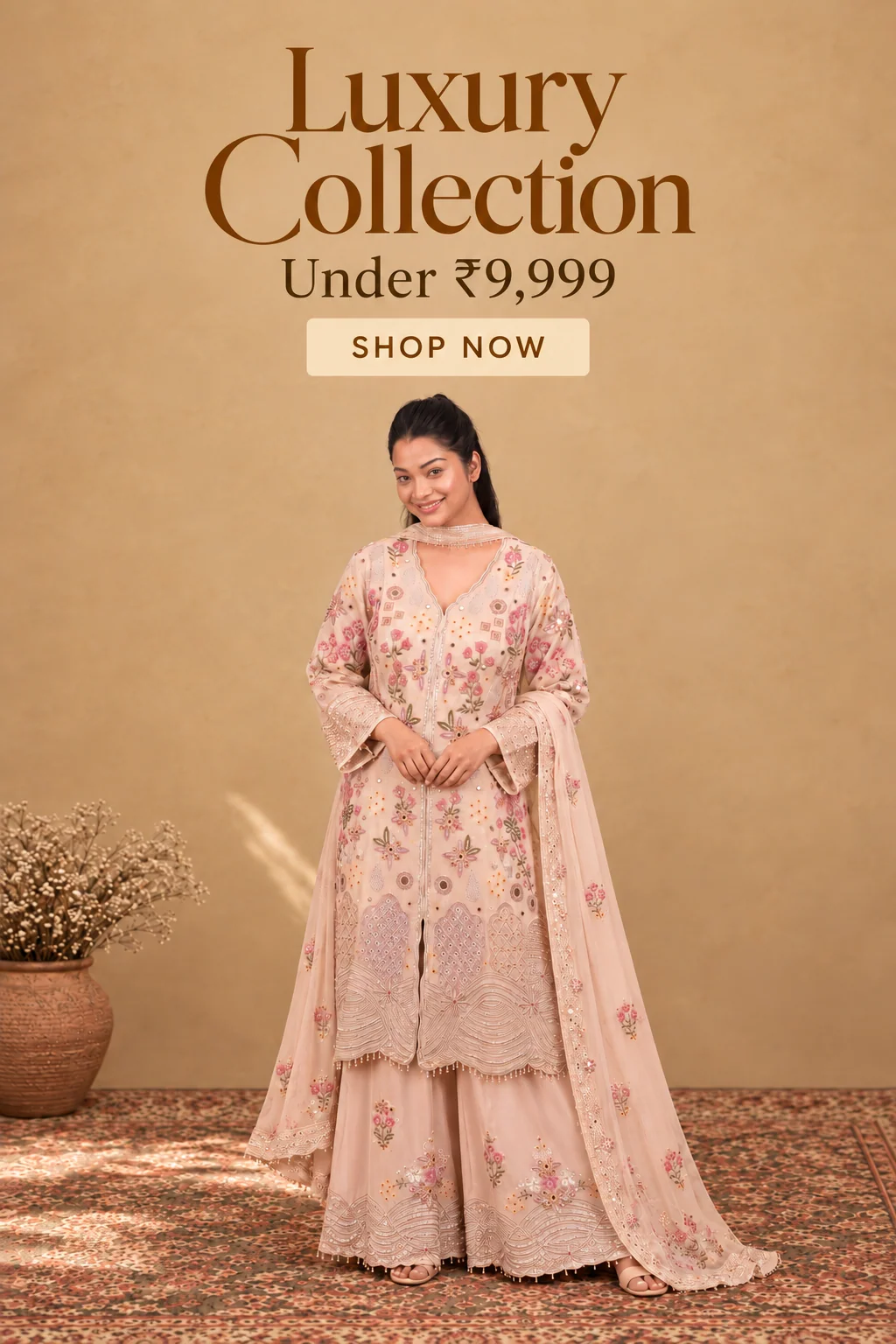 Luxury Collection. Under ₹9,999 Shop Now.