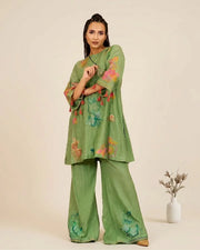 Emerald Bloom Suit Set