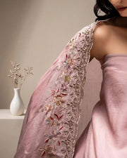 Blush Floral Hem Suit Design
