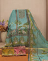 Aqua Garden Panel Suit Design